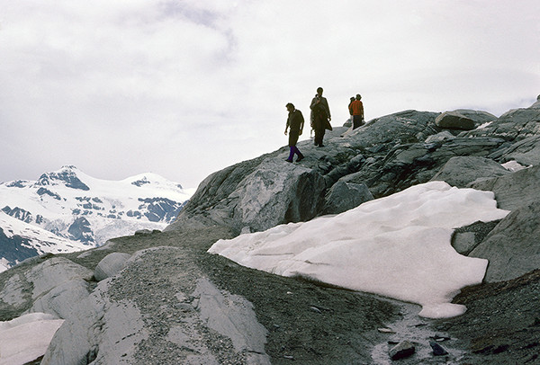 Roche Mountonné at Gorner Glacier